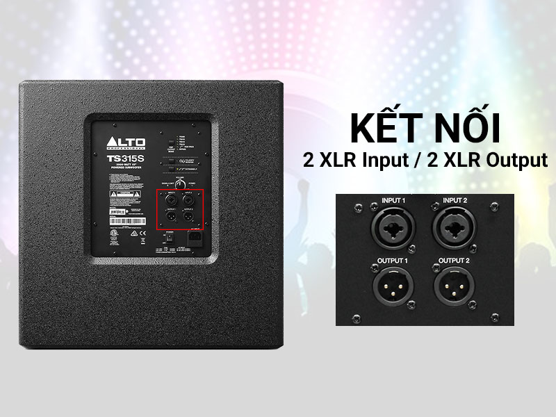Loa sub điện Alto TS15S