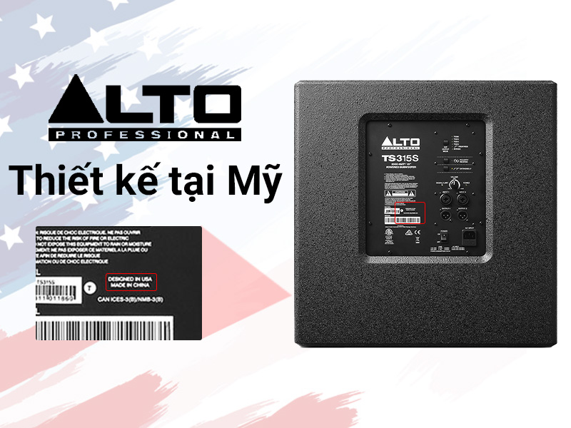 Loa sub điện Alto TS15S