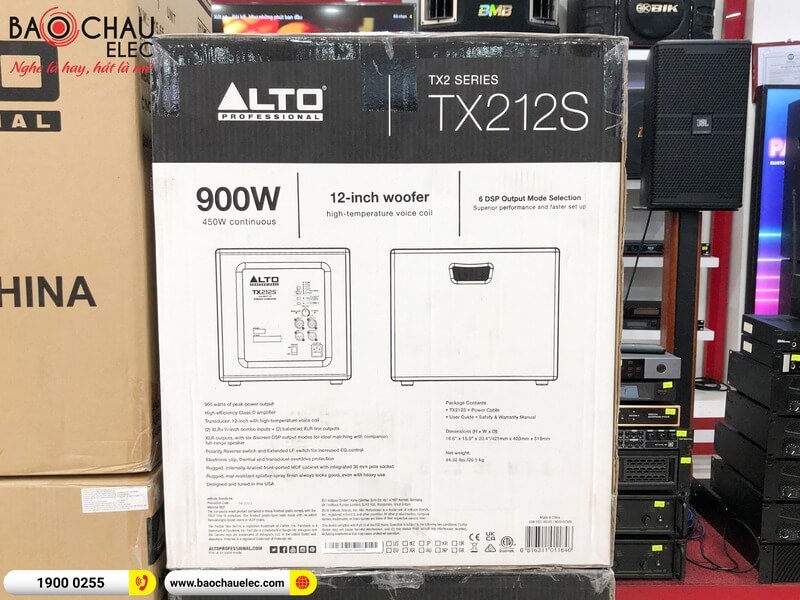 Loa sub điện Alto TX212S USA bất ngờ về hàng ngập lối, cực hay giá rẻ bán chạy nhất những năm qua