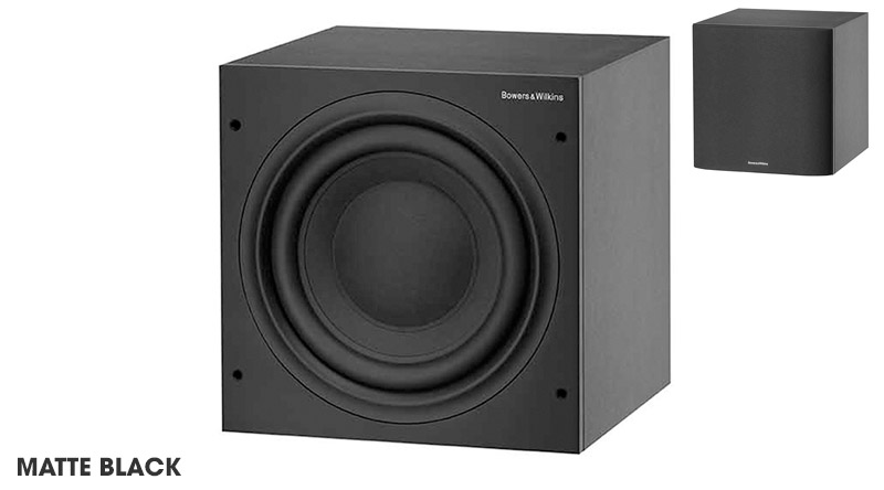 Loa sub B&W ASW610 với t&ocirc;ng m&agrave;u đen tuyền sang trọng 