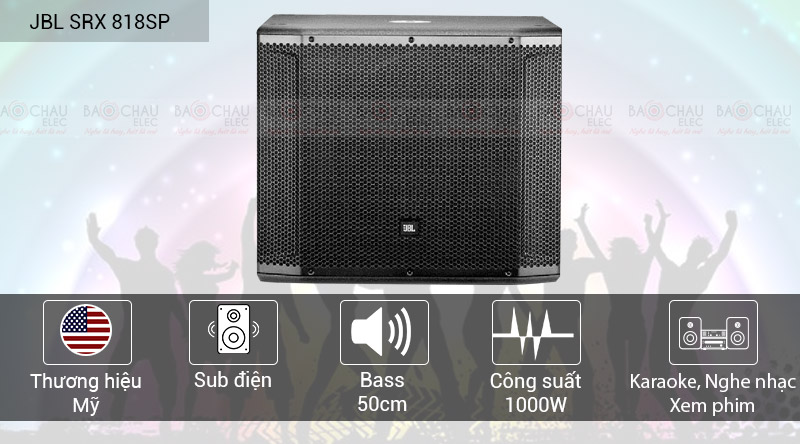 Loa hội trường - sân khấu JBL SRX 818SP 