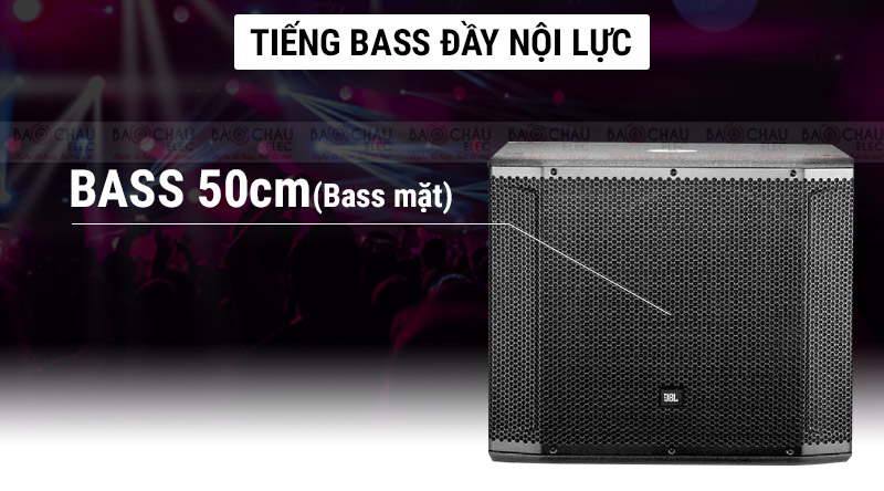 Loa hội trường - sân khấu JBL SRX 818SP trang bị củ bass nội lực 