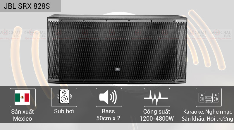 Loa hội trường - s&acirc;n khấu JBL SRX 828S