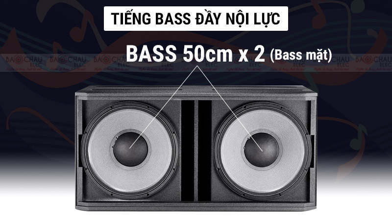 Loa hội trường - s&acirc;n khấu JBL SRX 828S trang bị củ bass lớn 