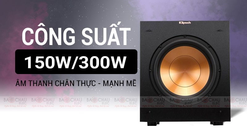 Loa Sub điện Klipsch R10SW công suất 150W