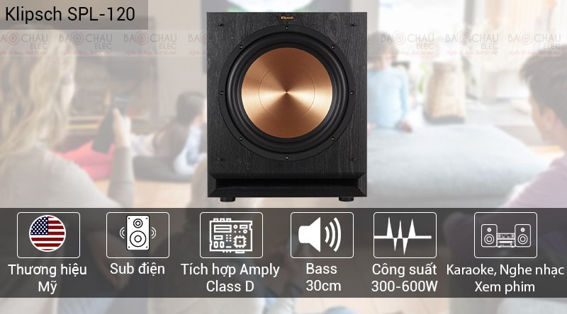 Loa sub Klipsch SPL-120