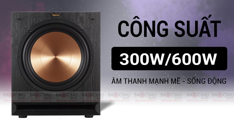 Loa sub Klipsch SPL-120 c&ocirc;ng suất 300W/600W
