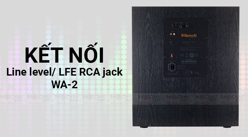 Loa Sub điện Klipsch SPL-150 dễ d&agrave;ng kết nối 