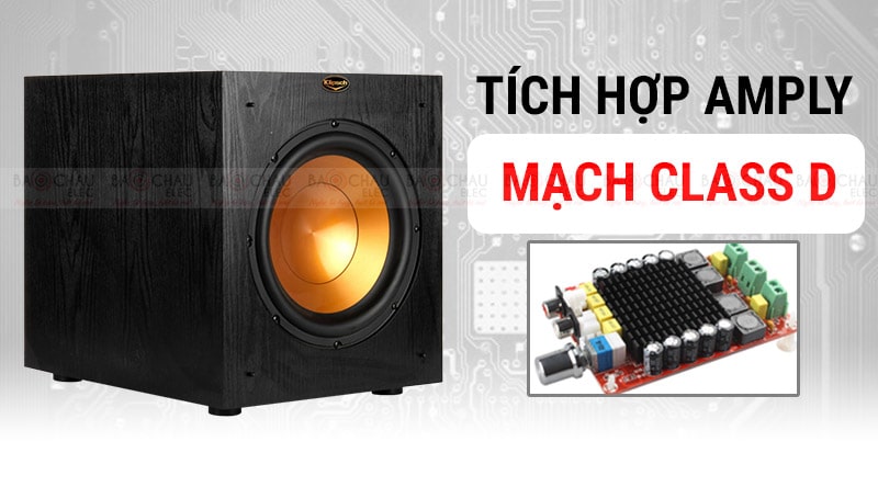 Loa Klipsch Sub 100 th&iacute;ch hợp mạch amply class D