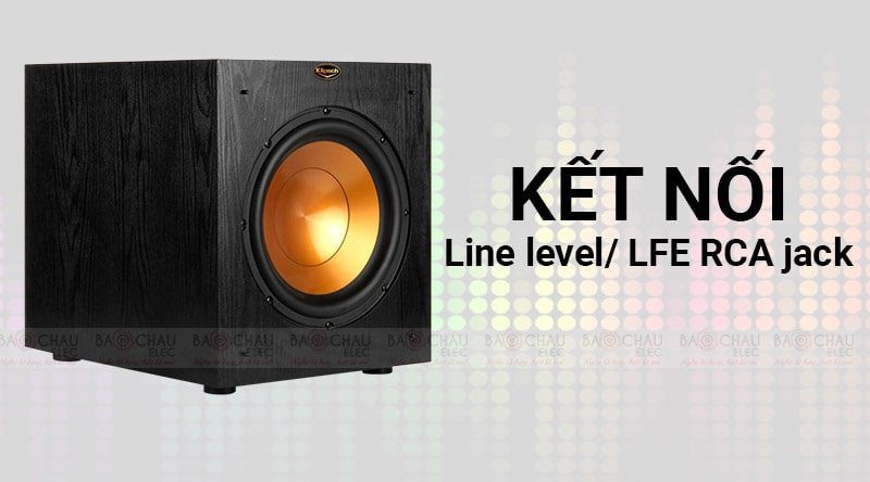 Loa Klipsch Sub 100 kết nối dễ d&agrave;ng