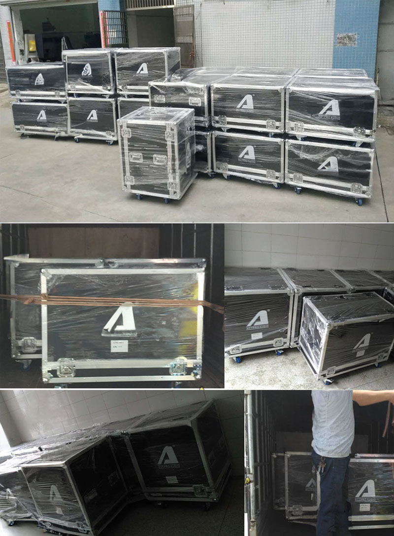 Loa Sub Hơi K&eacute;p Bass 50cm Array Actpro S218+ 