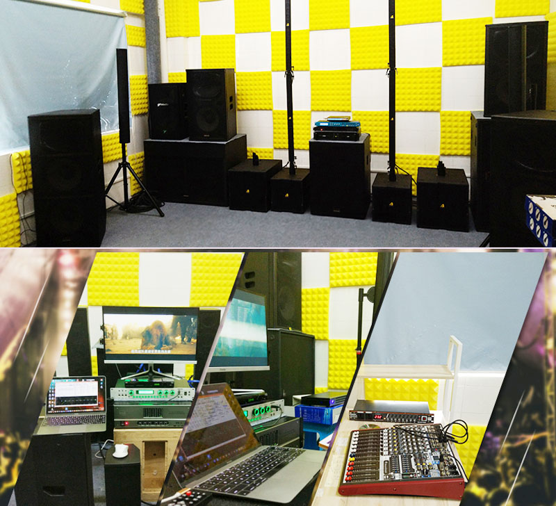 Loa Sub Hơi K&eacute;p Bass 50cm Array Actpro S218+ 