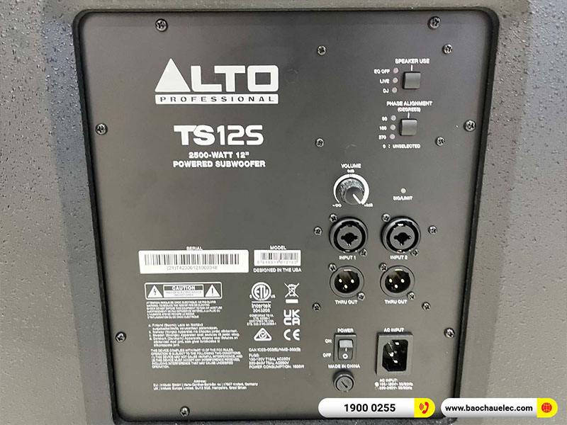Loa sub Alto TS12S