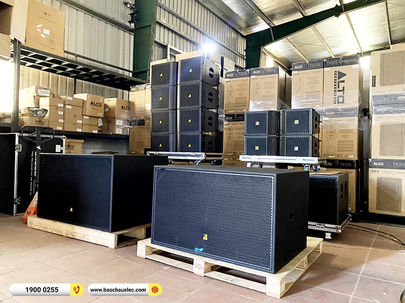 Loa Sub Hơi Kép Bass 50cm Array Actpro T218F