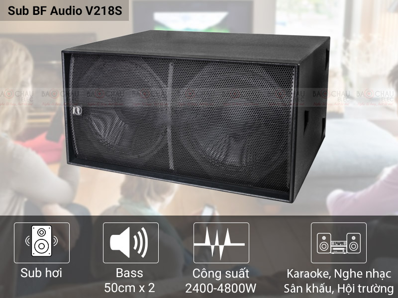 Loa sub BF audio V218S