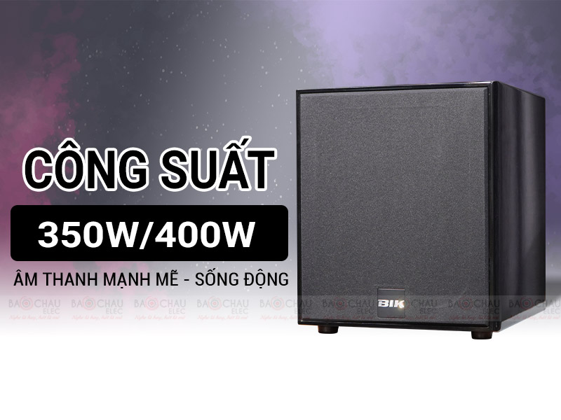 Loa sub điện BIK BJ-W25A (Bass 30cm)