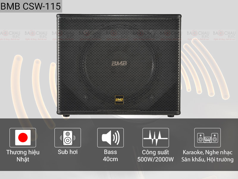 Loa sub BMB CSW-115