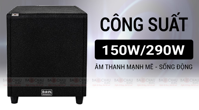 Loa sub Bw 604gs ch&iacute;nh h&atilde;ng gi&aacute; tốt nhất 