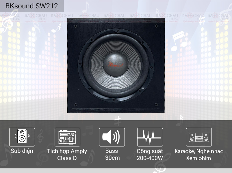 Loa sub điện BKSound SW212
