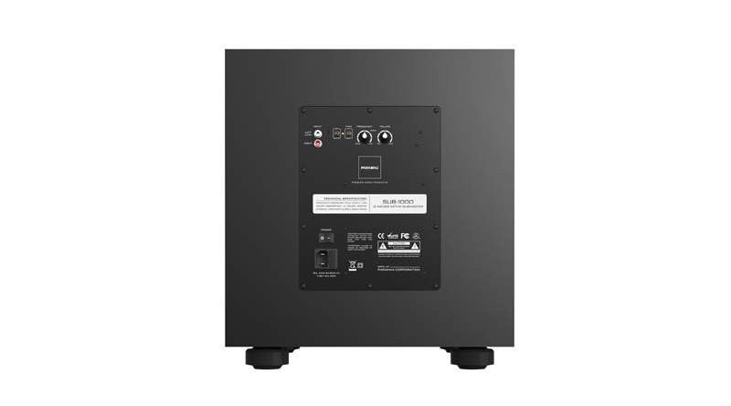 Loa sub Paramax 1000-New hệ thống cổng kết nối đa dạng 