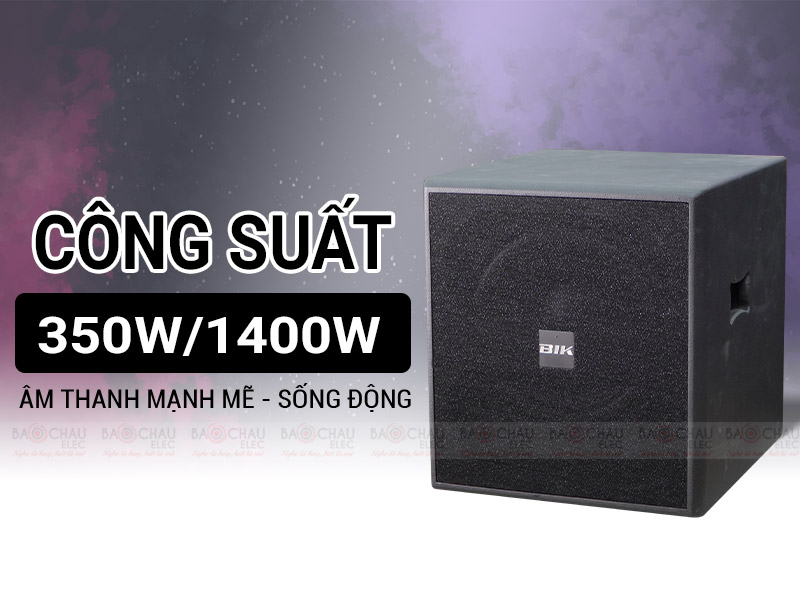 Loa sub hơi BIK BJ-W35