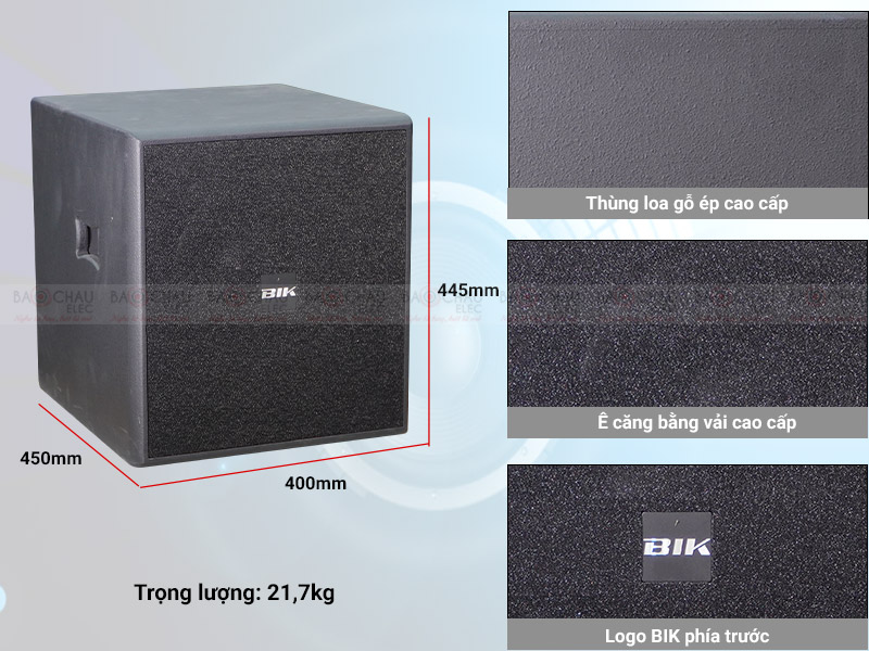 Loa sub hơi BIK BJ-W35