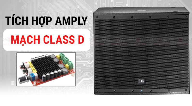 Loa Sub điện JBL EON 618S tích hợp mạch amply Class D