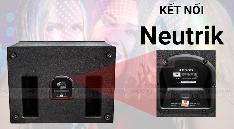 Loa Sub hơi JBL KP18S kết nối dễ d&agrave;ng