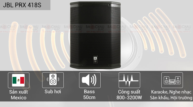 Loa Sub JBL PRX 418S ch&iacute;nh h&atilde;ng, gi&aacute; tốt