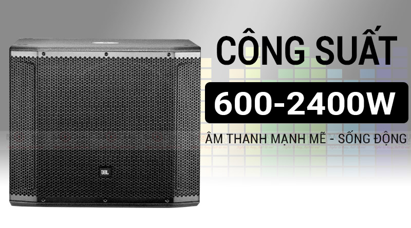 Loa JBL SRX 818S c&ocirc;ng suất mạnh mẽ