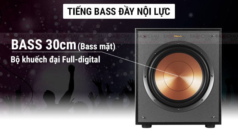 Loa Sub điện Klipsch R120SW &acirc;m thanh đầy nội lực
