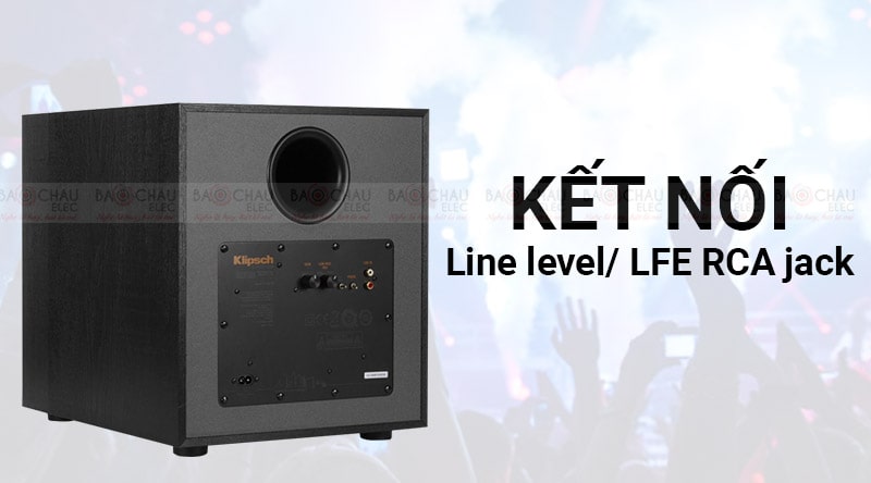 Loa Sub điện Klipsch R120SW tương th&iacute;ch tối đa nhiều thiết bị &acirc;m thanh