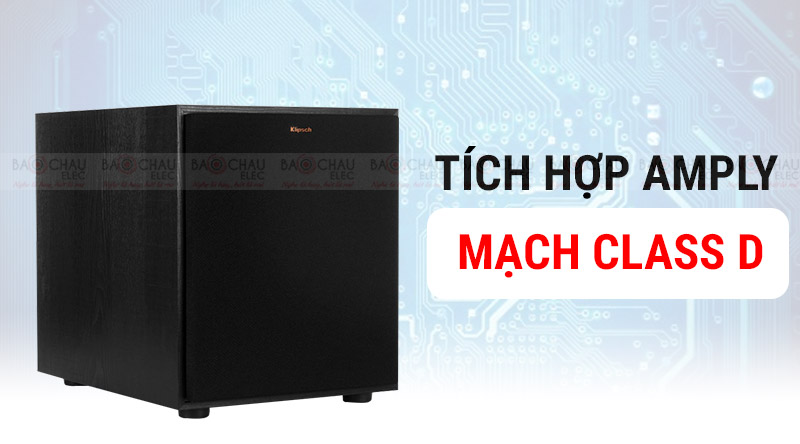 Loa Sub điện Klipsch R120SW t&iacute;ch hợp mạch amply Class D