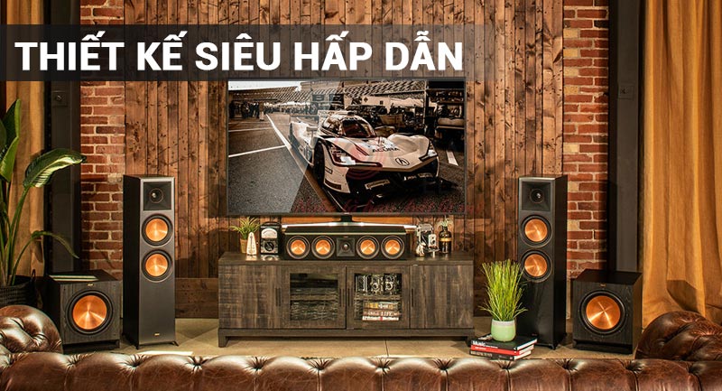 Loa Sub điện Klipsch SPL-100 thiết kế đẹp mắt hấp dẫn