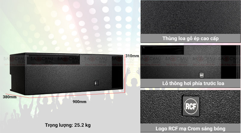 Loa sub hơi RCF S 8015LP