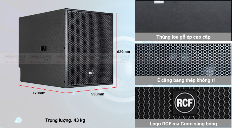 Loa sub hơi RCF S 8018 II chính hãng giá rẻ