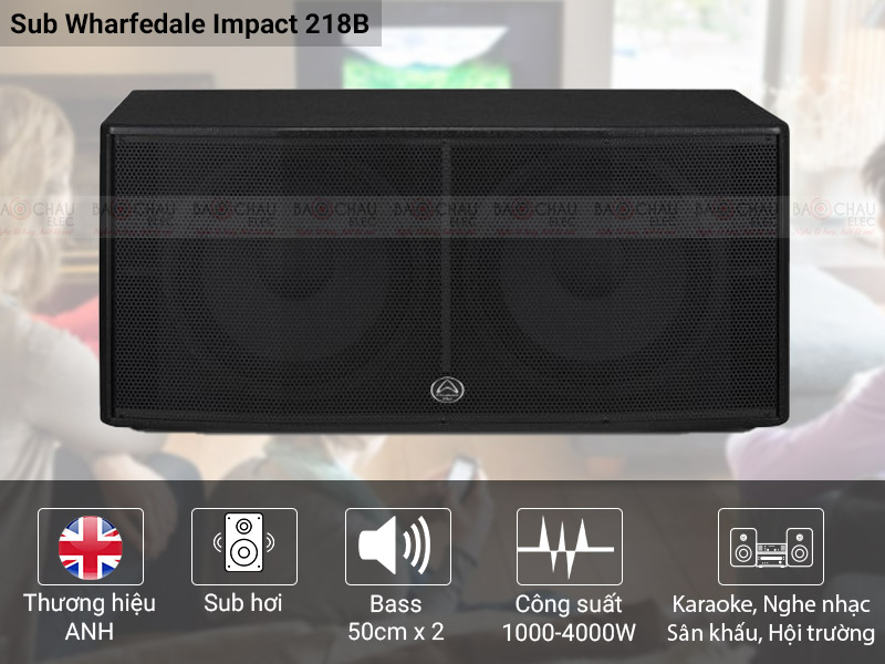 Loa sub wharfedale Pro Impact 218B