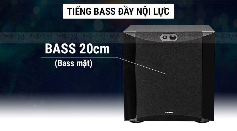 Loa Sub điện Yamaha NS-SW200 đường k&iacute;nh bass 20 cm 