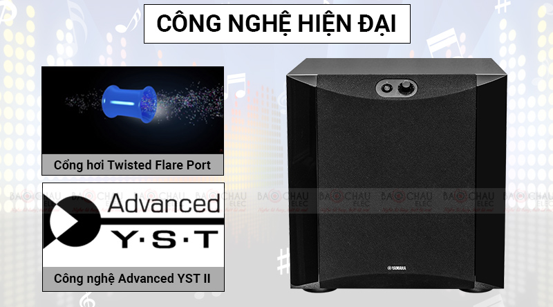 Loa Sub điện Yamaha NS-SW300 c&ocirc;ng nghệ hiện đại