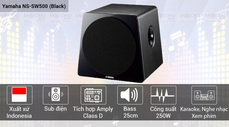 loa sub Yamaha NS-SW500 chính hãng, giá tốt