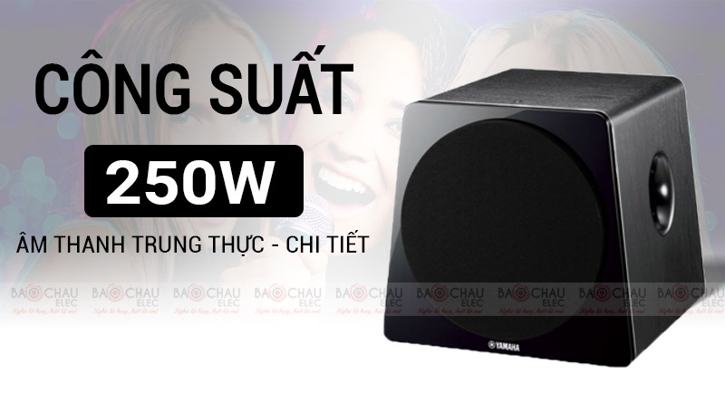 loa sub Yamaha NS-SW500 công suất mạnh mẽ
