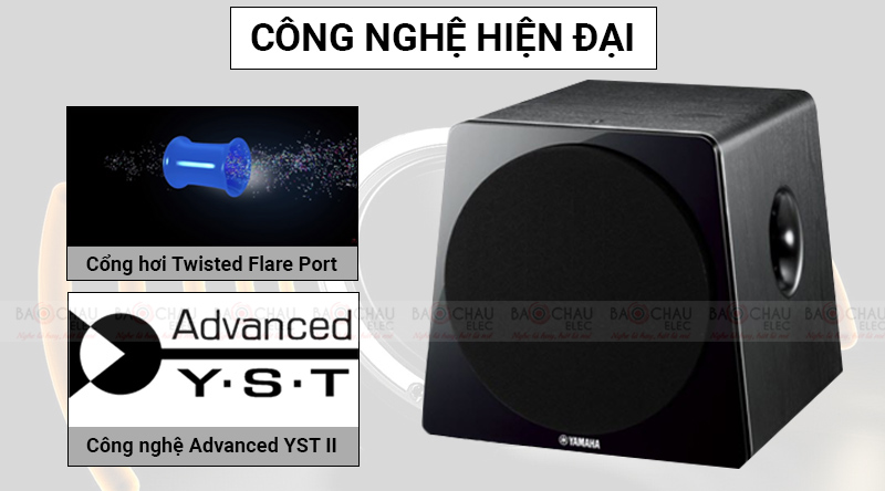 loa sub Yamaha NS-SW500 công nghệ hiện đại
