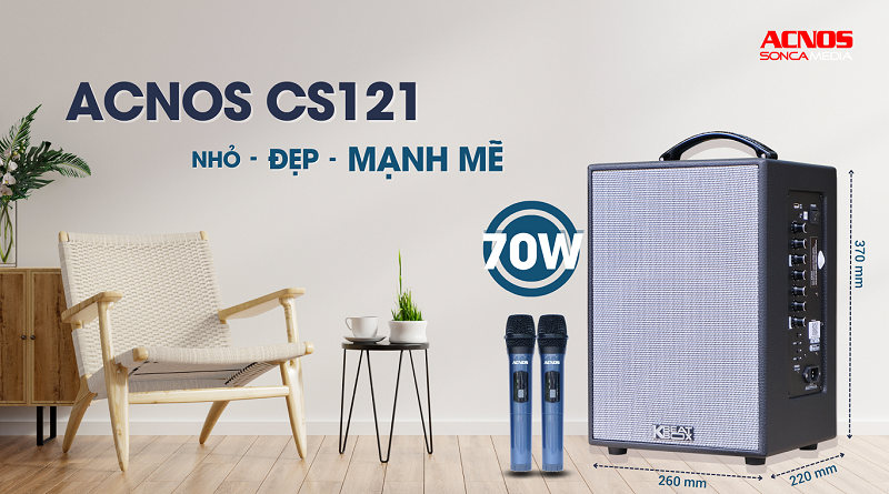 Loa xách tay Acnos CS121