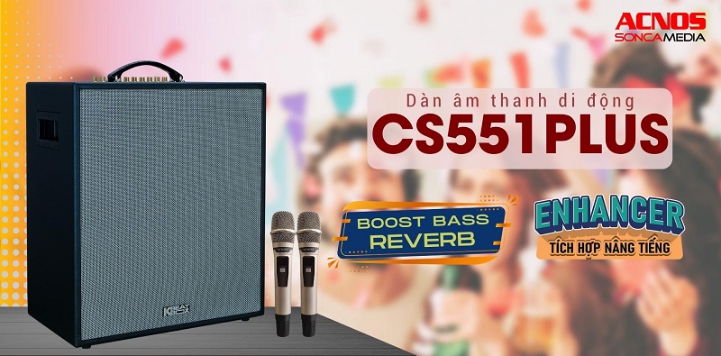Loa xách tay Acnos CS551Plus
