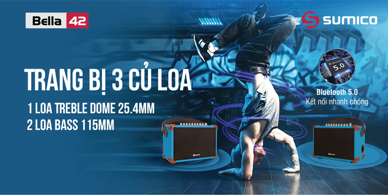 Loa xách tay Sumico Bella 42