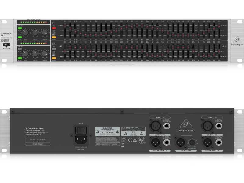 Lọc xì Behringer FBQ3102HD