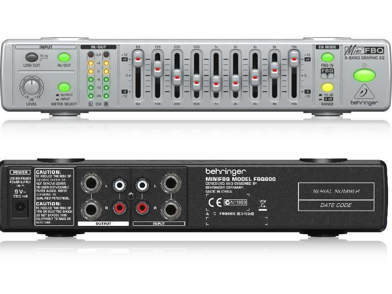 Lọc xì Behringer FBQ800