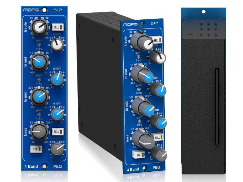 Lọc xì Midas PARAMETRIC EQUALISER 512 V2