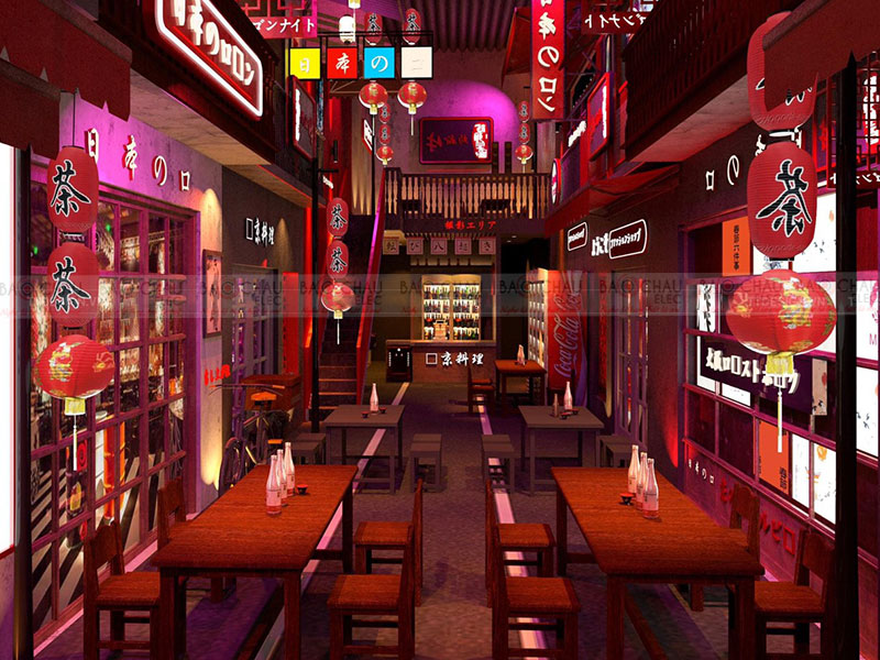 Mẫu thiết kế quán pub hiện đại đẹp lung linh