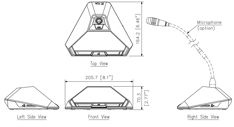 M&aacute;y đại biểu TOA TS-822